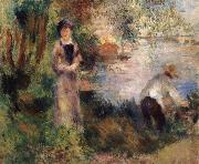 On Chatou Island, Pierre-Auguste Renoir